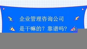 咨詢有限公司是干嘛的（信息咨詢有限公司是干嘛的）