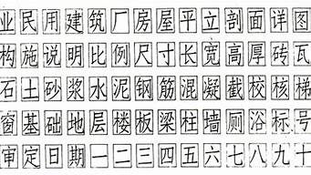 工程制圖字體規(guī)范（工程制圖字體規(guī)范cad）